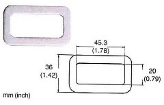 502 — Buckles/D-rings manufactured in Taiwan
