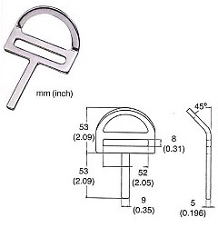 226 — Buckles/D-rings manufactured in Taiwan