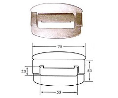 112 — Buckles/D-rings manufactured in Taiwan