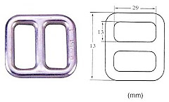 231 — Buckles/D-rings manufactured in Taiwan