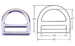 2250 — Buckles/D-rings manufactured in Taiwan