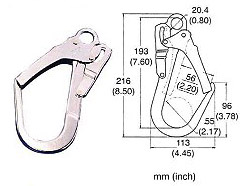 310 — Connectors/Snap Hook manufactured in Taiwan